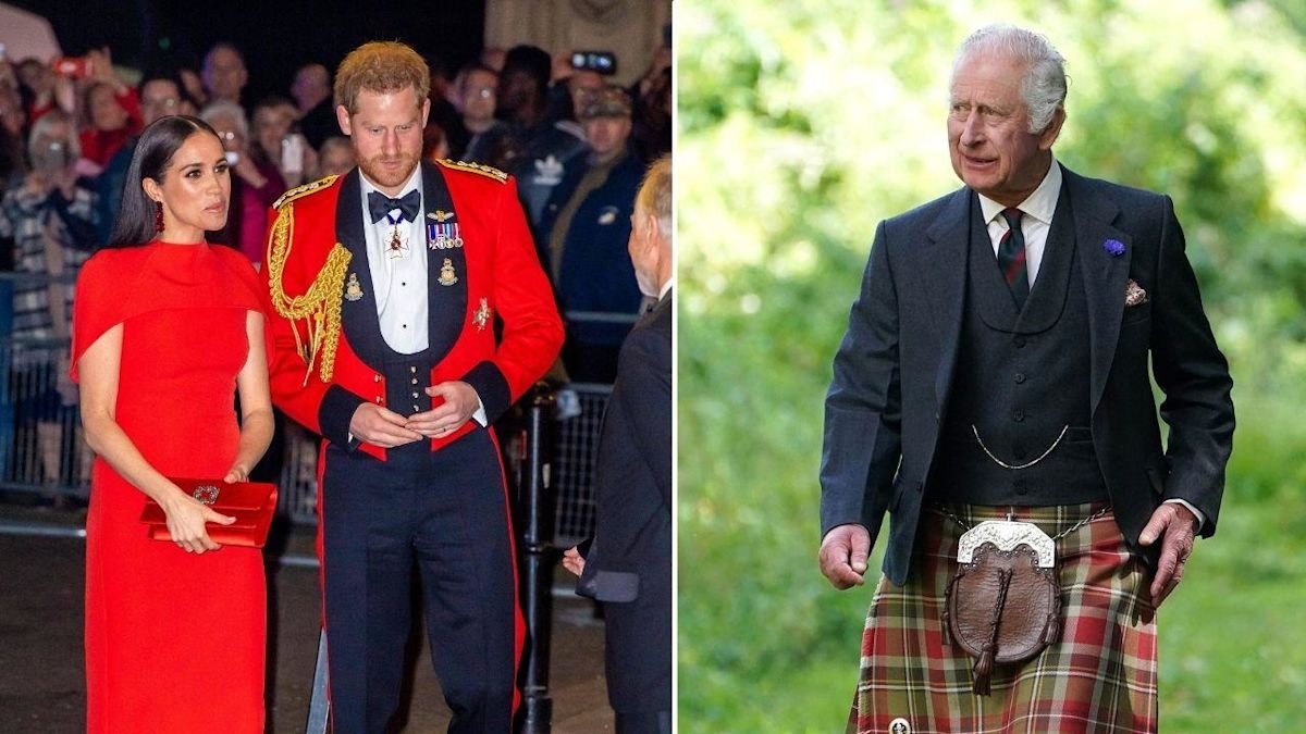 King Charles Draws 'Line in the Sand' With Prince Harry and Meghan Markle After Letter Clarifies Their Royal Status, Expert Claims