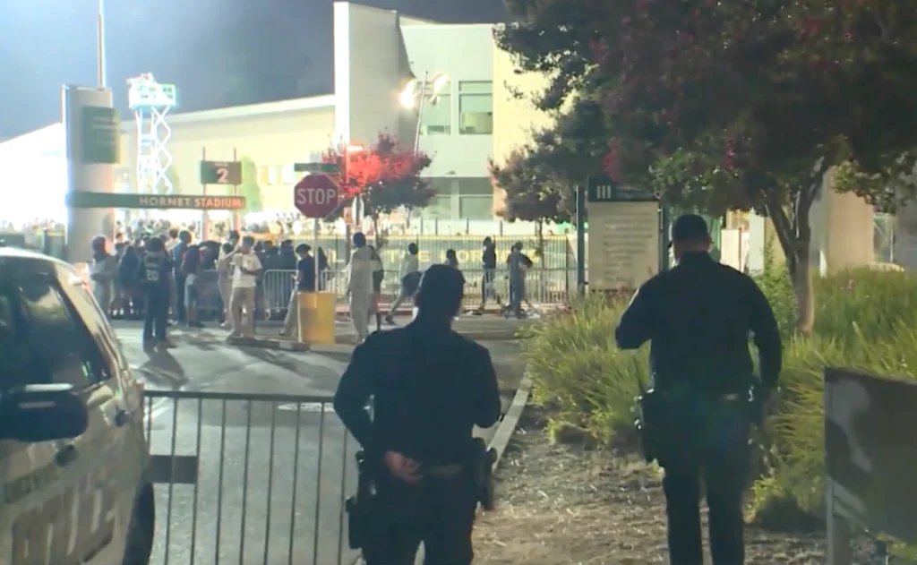 4 shot near Sacramento after college football game