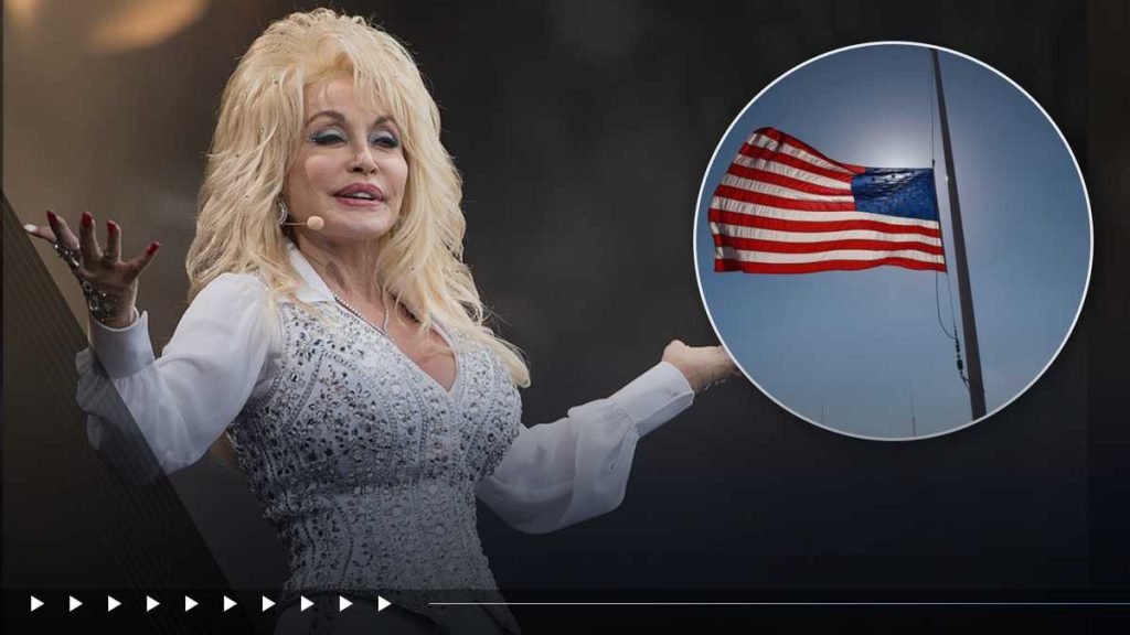 President Trump Honors Dolly Parton with Nationwide Flag Tribute