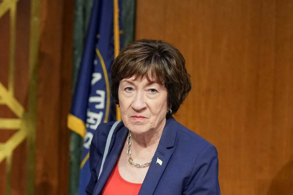 Susan Collins Defends McConnell Against Calls to Resign