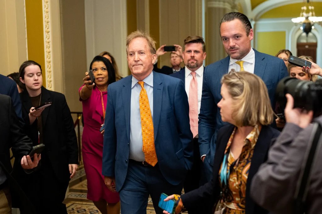 Texas Democrats Ask Ken Paxton Be Investigated for Illegal Voting