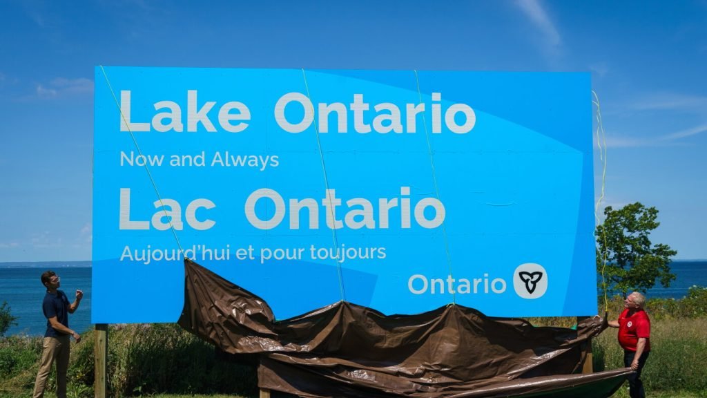Ontario Premier Ford Defies Trump’s “Lake America” Renaming with Bold Billboard