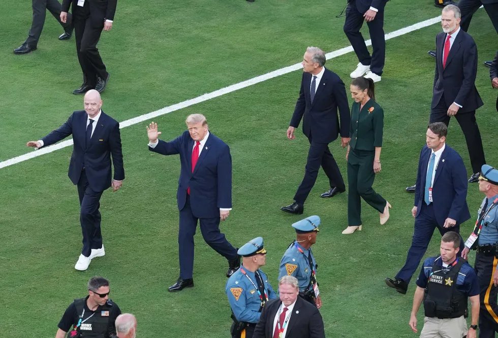 Trump Booed at World Cup Trophy Ceremony