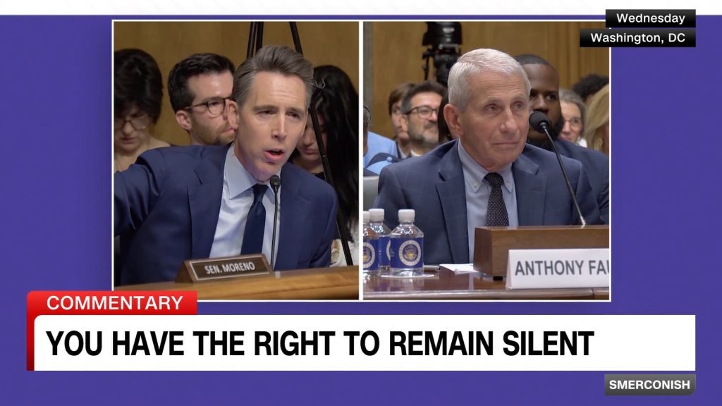 Fauci Invokes Right to Remain Silent at Senate