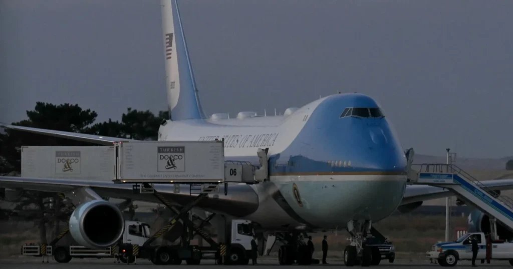 Trump Secretly Switched Planes After Iran Missile Threat