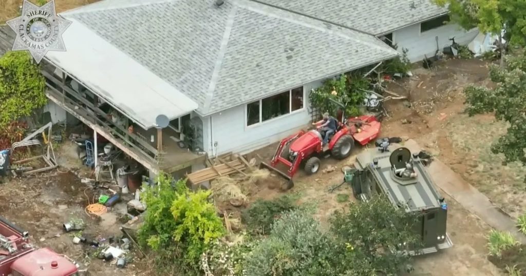 Oregon Man Attempts Barricade with Tractor in SWAT Standoff