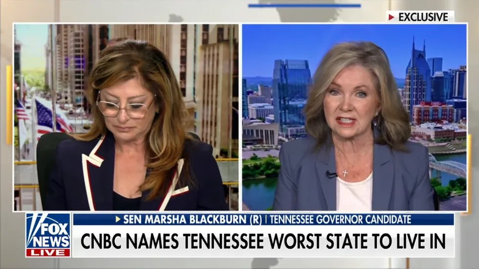 Blackburn Rejects Report Naming Tennessee Worst State