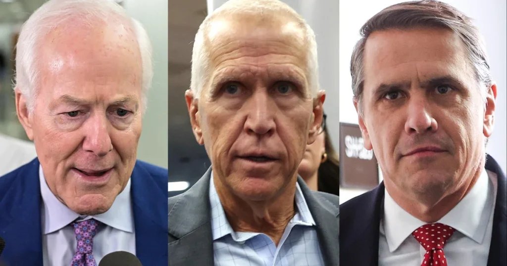 Cornyn and Tillis Meet With Blanche on AG Nomination