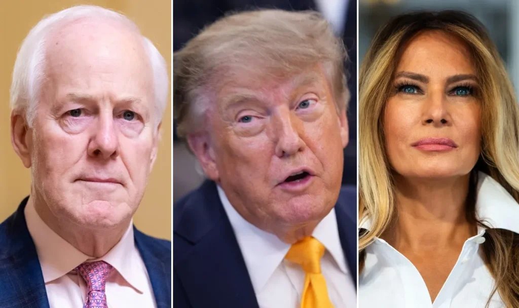 Melania Trump and Cornyn Skip Trump’s Midterm Convention