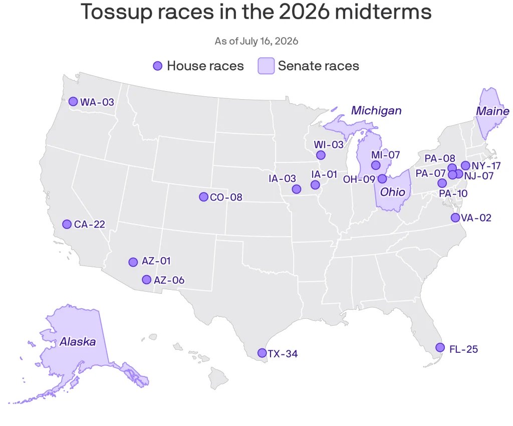 Democrats Lead in Polls 100 Days Before Midterms