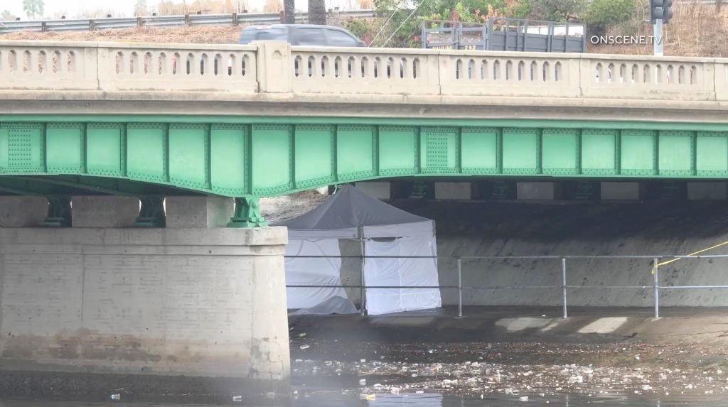 Body found floating in creek near Playa Vista